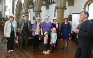 Fr David Walford judges the Bonnets