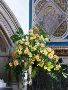 Golden Wedding Flowers