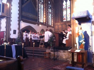 Funeral of Canon John Thurmer